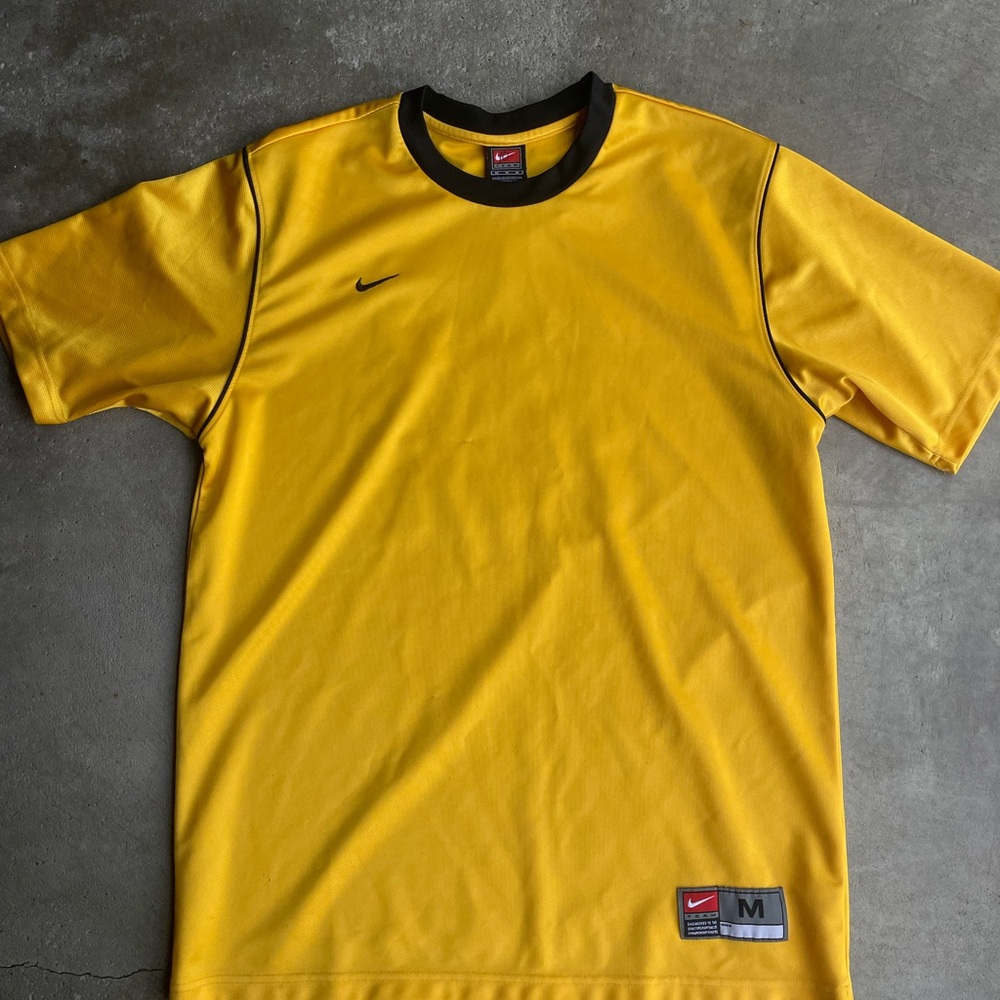 00'S Y2K RARE Vintage Nike NIKE TEAM Sports T-shirt Soccer Jersey